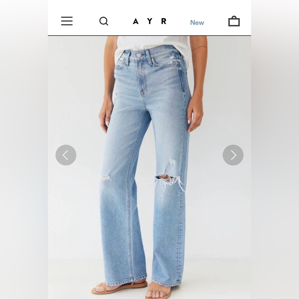 AYR The Secret Sauce Jeans in Heirloom Wash - Picture 2 of 5